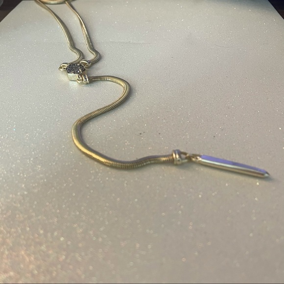 Kendra Scott Starla- gold with platinum drusy - Picture 5 of 8